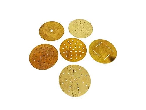 Satre Online and Marketing Manual Pasta Maker Brass | 2.5x2.5x5.6in Durable Brass thumbnail 6