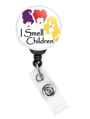 Limeloot Halloween Hocus Pocus Sanderson Sisters Retractable Badge Reel with Swing Clip | 36 Inch Cord thumbnail 2