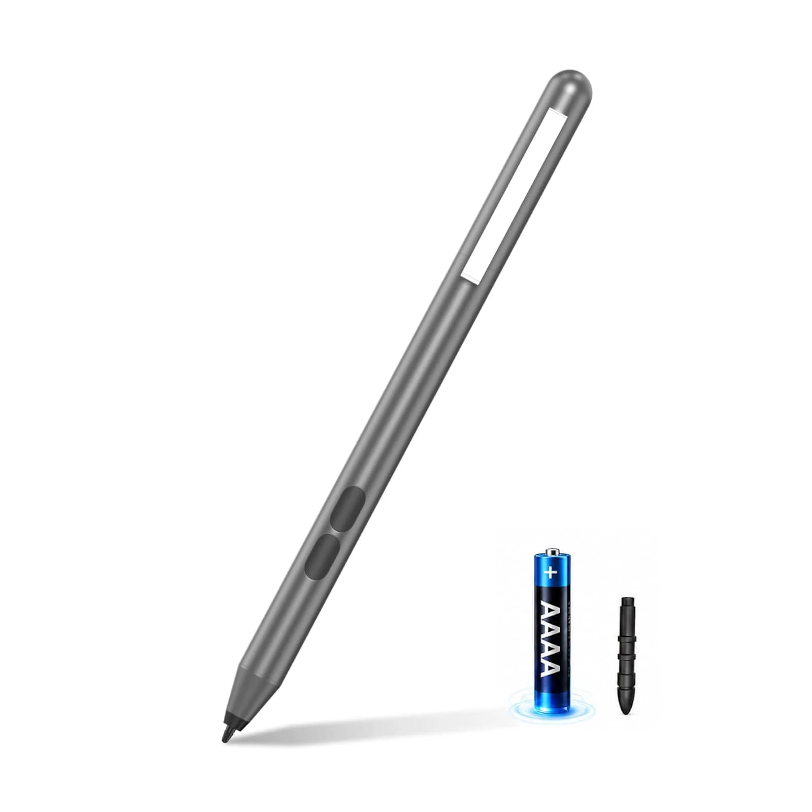 ANYQOO Active Stylus Pen for HP Laptops, 1024 Pressure Levels, 300-Day Battery, Sapphire — Gray