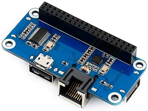 Waveshare Ethernet/USB HUB HAT for Raspberry Pi 5/4B/3B+/Zero 2W with 3x USB 2.0/1.1 Ports & RJ45 10/100M Ethernet Port | Expansion Board thumbnail 5