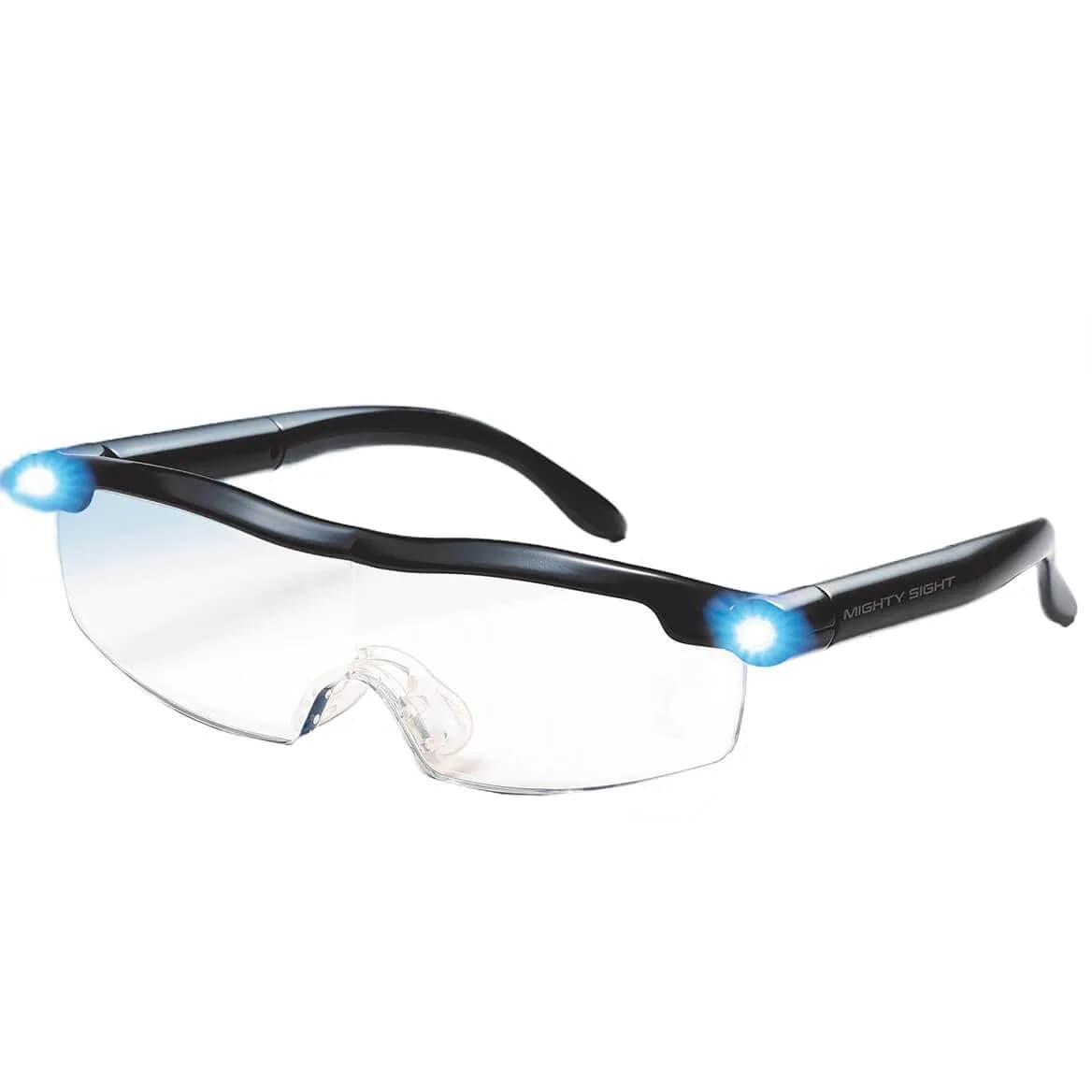 Mighty Sight LED Magnifying Eyewear 1 Count | Hands-Free 160% Magnification with Bright LEDs - main product image