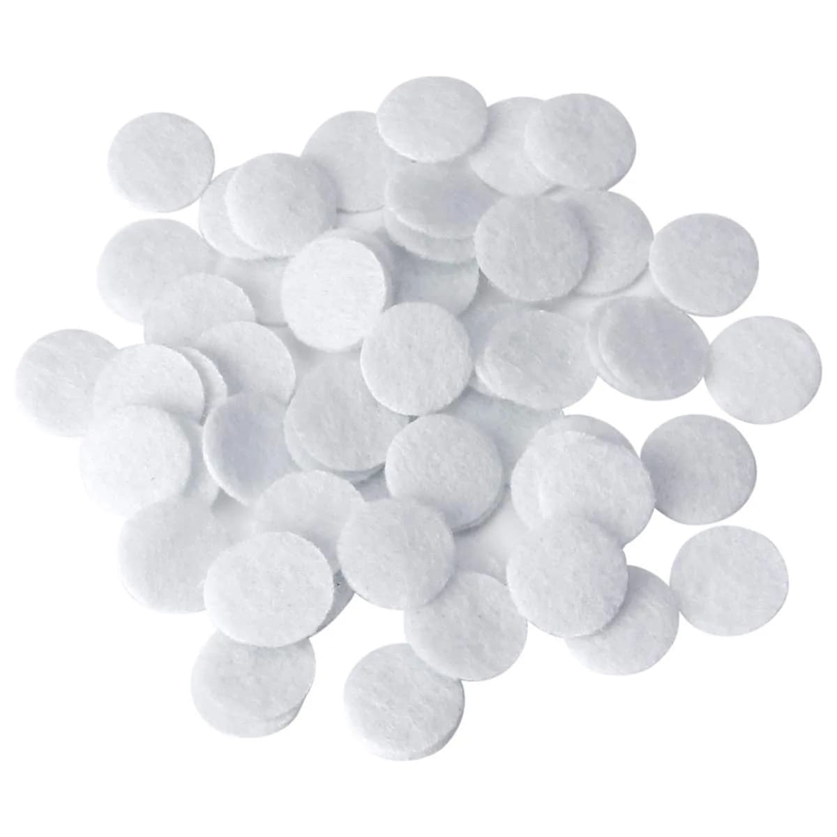 TopDirect Microdermabrasion Cotton Filters 200 pcs | 10mm Diamond Dermabrasion Filters for Facial Vacuum Machines - main product image