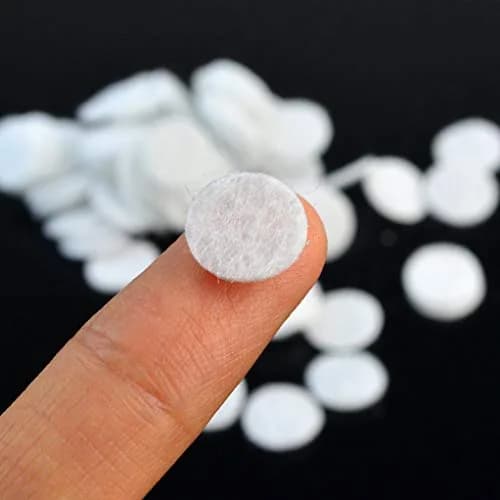 TopDirect Microdermabrasion Cotton Filters 200 pcs | 10mm Diamond Dermabrasion Filters for Facial Vacuum Machines thumbnail 3
