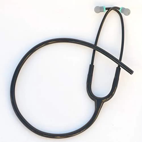 CardioTubes BlackBlack Stethoscope Tubing Kit for Littmann Master Cardiology & Cardiology III (7mm Binaurals) thumbnail 1