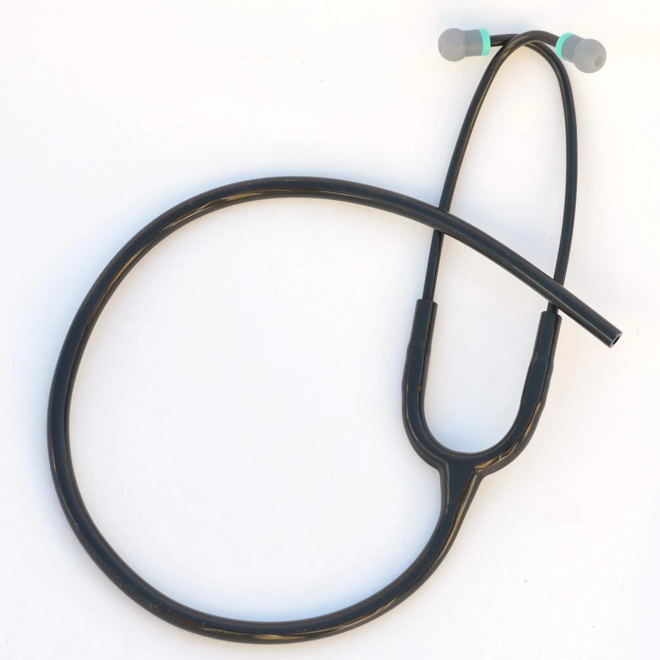 CardioTubes BlackBlack Stethoscope Tubing Kit for Littmann Master Cardiology & Cardiology III (7mm Binaurals) - main product image