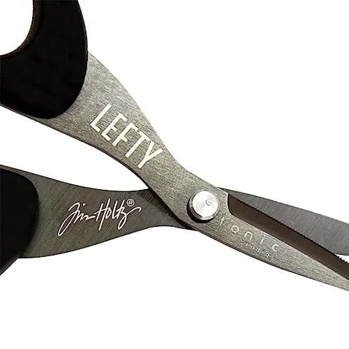 Tonic Studios Tim Holtz Left Handed Scissors 5 Inch Mini Snips with Micro Serrated Blade | Precision Crafting Tool thumbnail 6