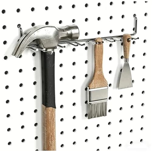 FRIMOONY 140-Piece Pegboard Hooks Assortment with Bins & Locks | Organize Tools on 1/8" & 1/4" Pegboards thumbnail 6