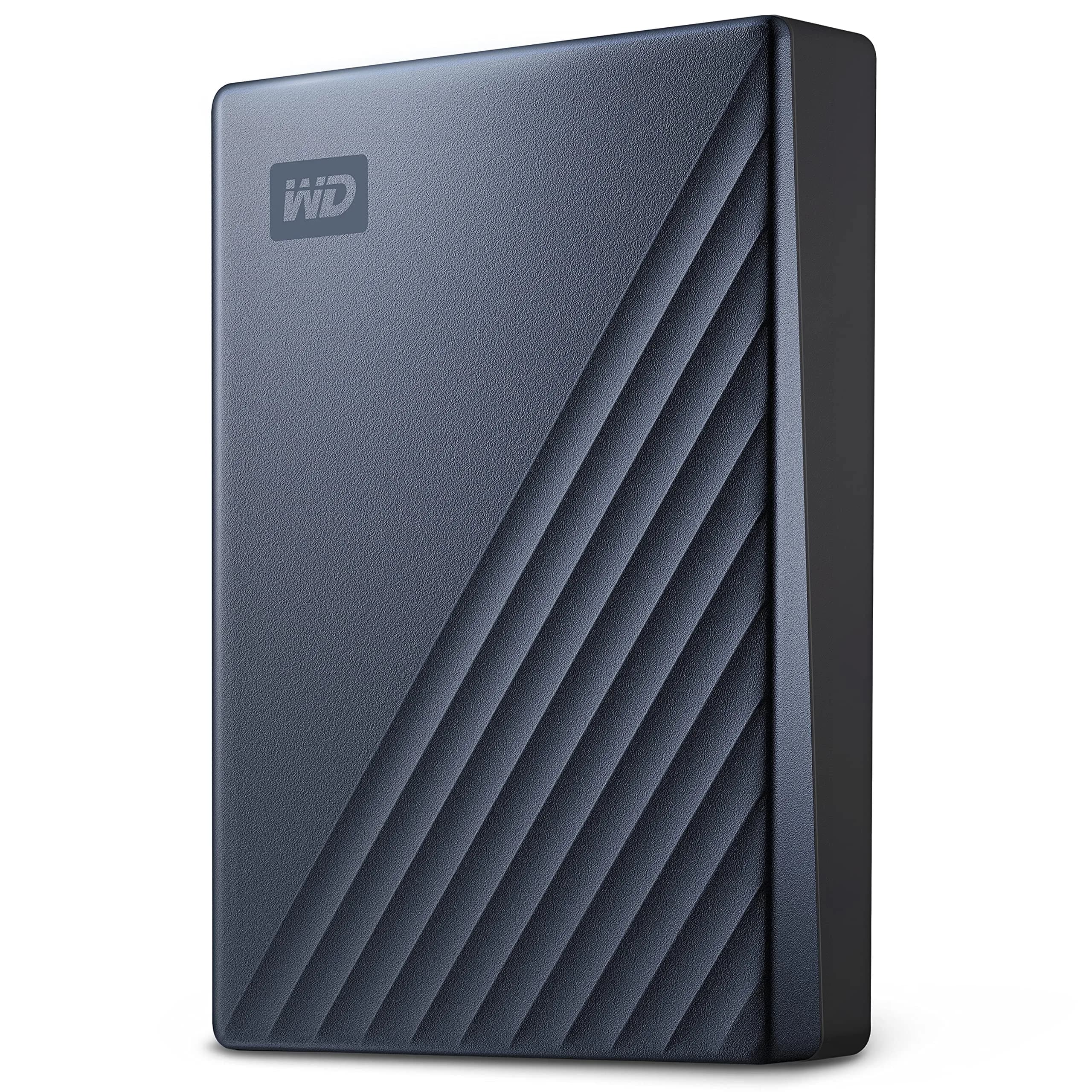 WD 5TB My Passport Ultra Portable External Hard Drive Blue | Password & Ransomware Defense - main product image