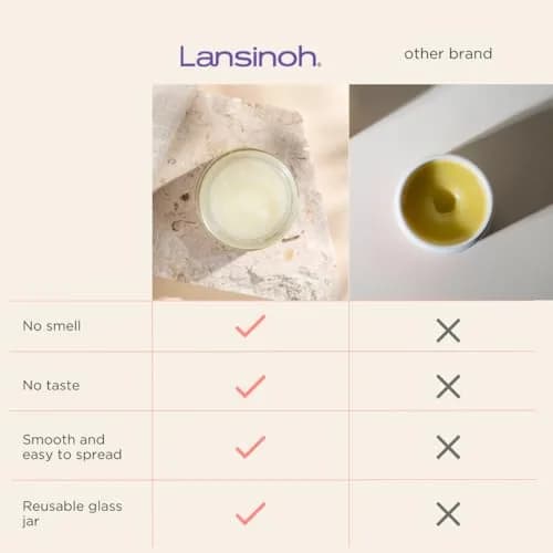 Lansinoh Organic Nipple Butter, 56g (2 oz) | USDA Certified Organic, Safe for Baby, Hypoallergenic thumbnail 7