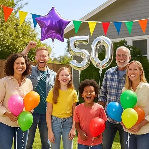 BLUE RIBBON Helium Tank with 50 Balloons & Accessories | 14.9 cu. ft (422 L) Helium Gas thumbnail 7