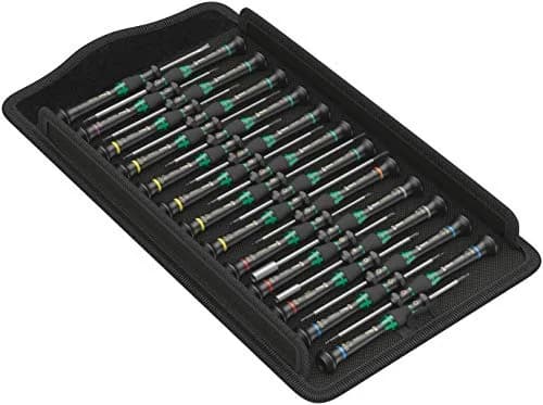 Wera Kraftform Micro Precision Big Pack 1 Screwdriver Set for Electronic Applications, 25 Pieces | Precision Tools for Electronics Repair thumbnail 1