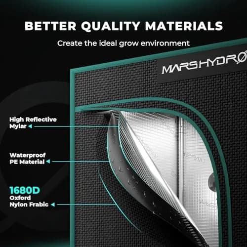 MARS HYDRO 39"x39"x71" Advanced Grow Tent | 10.56 sq ft Indoor Plant Growing Enclosure thumbnail 2