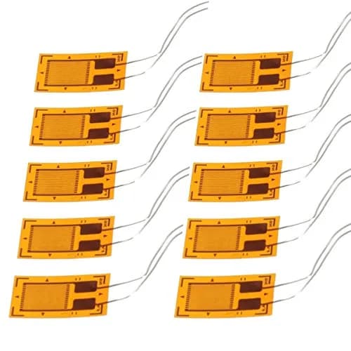 DAOKI BF350-3AA Strain Gauge 350 Ohm (10-Pack, Yellow) | High-Precision Pressure Resistance Sensor thumbnail 1
