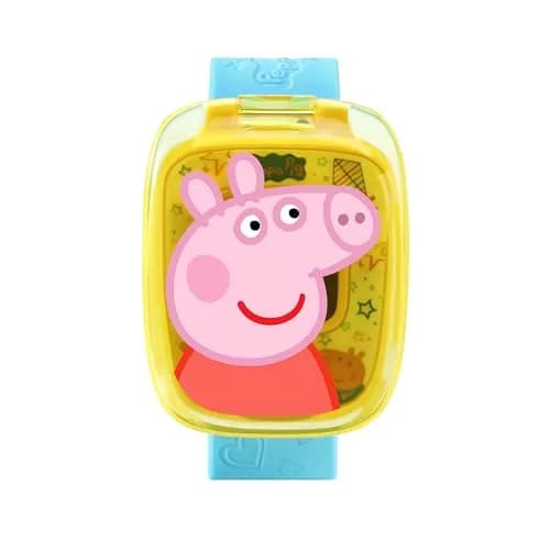 VTech Peppa Pig Learning Watch Blue 2 cm (0.79 in) | Educational Math Games for Ages 3-6 thumbnail 1