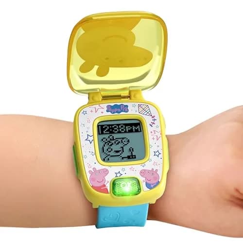 VTech Peppa Pig Learning Watch Blue 2 cm (0.79 in) | Educational Math Games for Ages 3-6 thumbnail 6