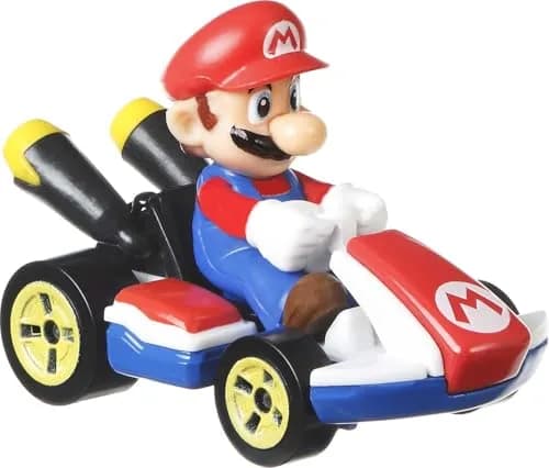 Hot Wheels Mario Kart Set of 4 Die-Cast Toy Cars | 1:64 Scale Replica for Kids 3+ thumbnail 6