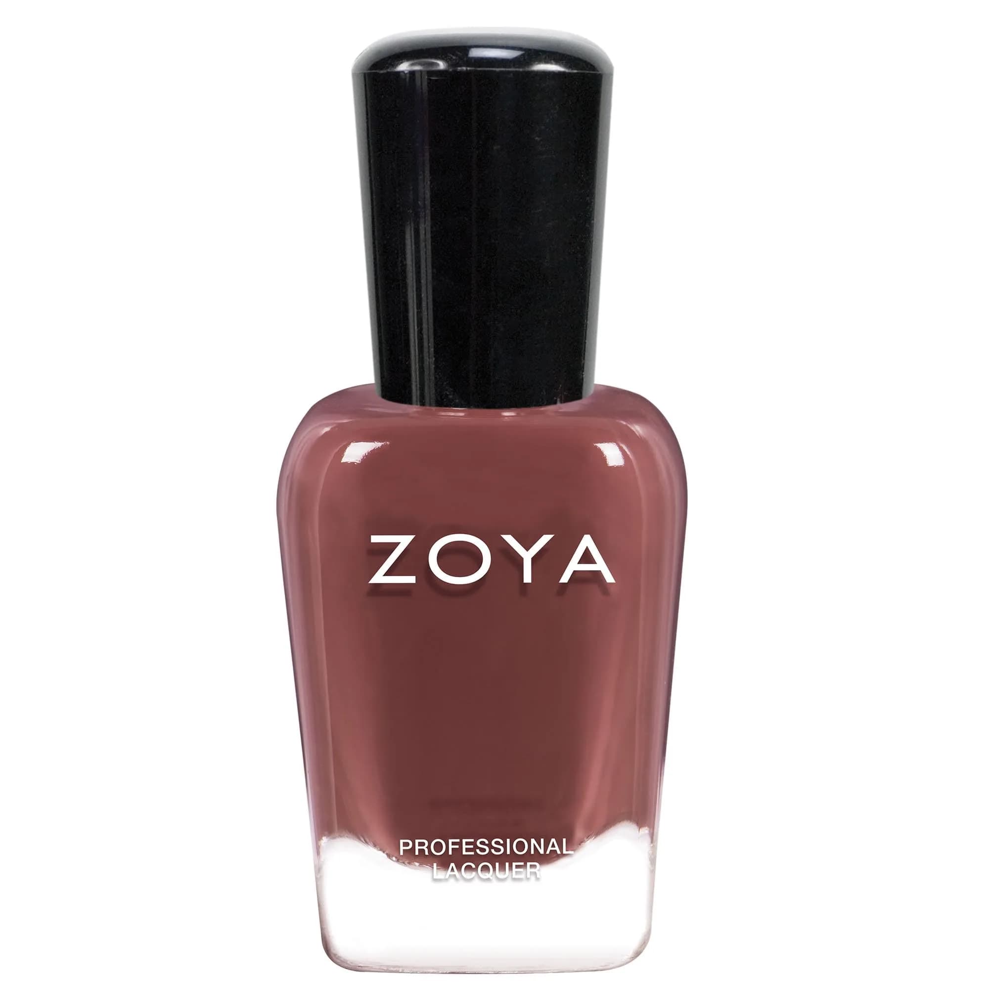 ZOYA Foster Nail Polish, Strawberry-Tinted Hot Chocolate Cream, 15ml (0.5 fl oz) | Vegan & 12-Free Formula