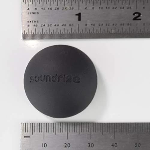 Soundrise Domes Isolation Pads - Black Silicone Anti-Vibration Feet for Speakers & Turntables, 1.27 cm (0.5 inch) Thick | 55 lb Load Capacity thumbnail 7