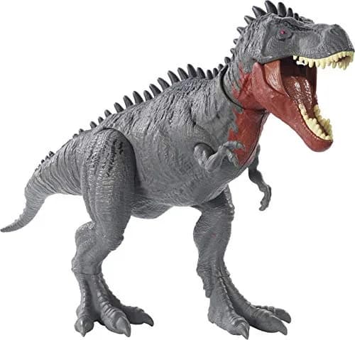 Mattel Jurassic World Massive Biters Tarbosaurus Dinosaur Action Figure | Realistic Animated Movement thumbnail 1