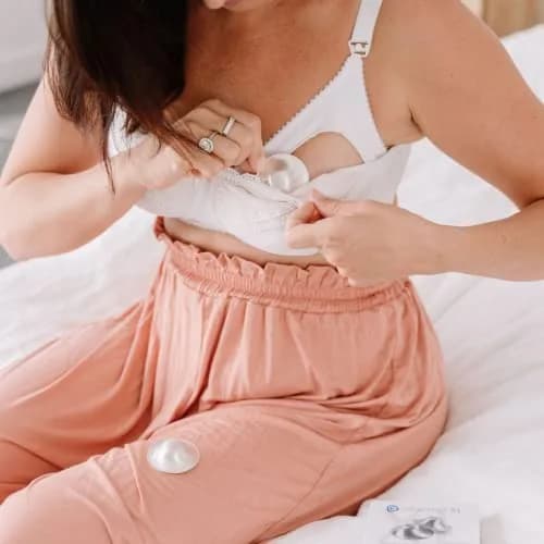 Silverette Sterling Silver Nursing Cups Medium | Natural Nipple Relief for Breastfeeding Mothers thumbnail 2