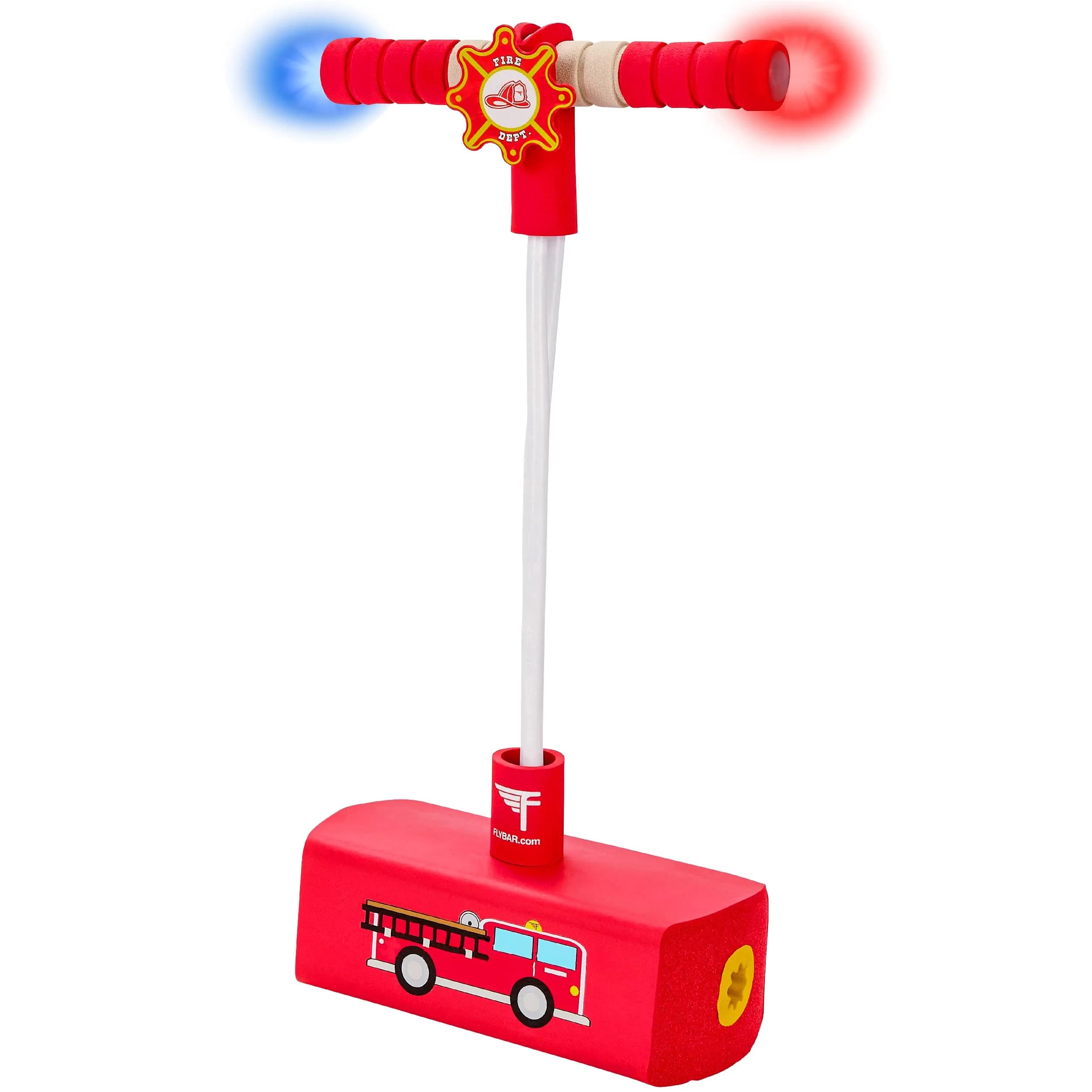 Flybar My First Foam Pogo Jumper Red Fire | ASTM-Tested for Ages 3+ | 16.8" Height - main product image