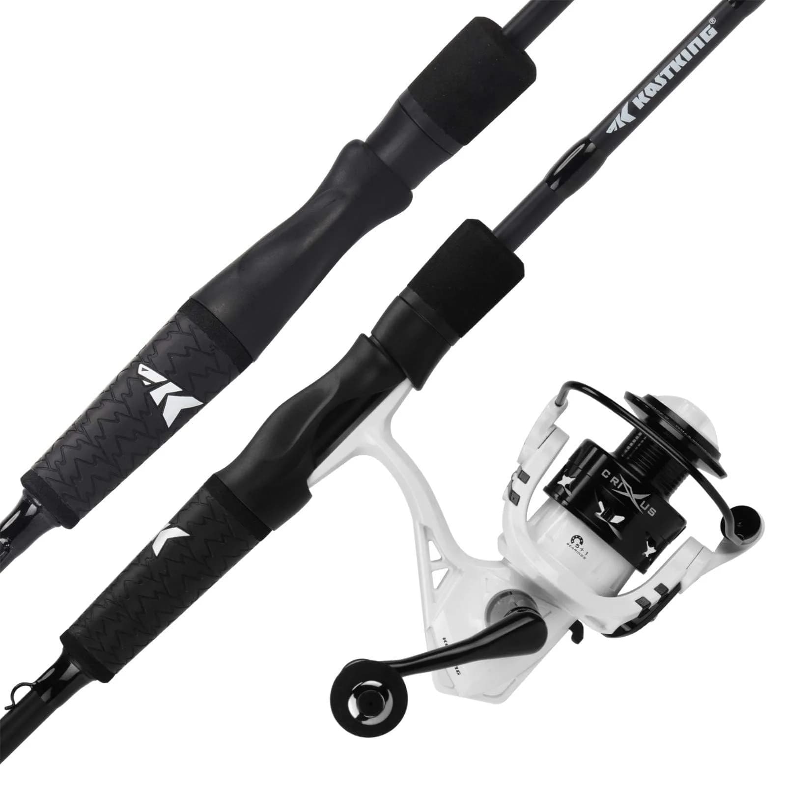 KastKing Crixus Spinning Combo 7'0" MH Rod 3000 Reel 2-Piece | IM6 Graphite Blank, Zirconium Oxide Guides, Superpolymer Handle - main product image