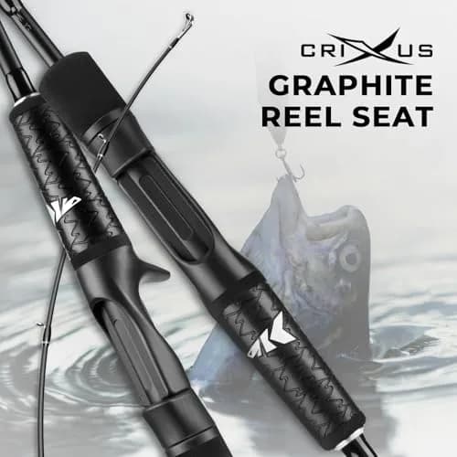 KastKing Crixus Spinning Combo 7'0" MH Rod 3000 Reel 2-Piece | IM6 Graphite Blank, Zirconium Oxide Guides, Superpolymer Handle thumbnail 8