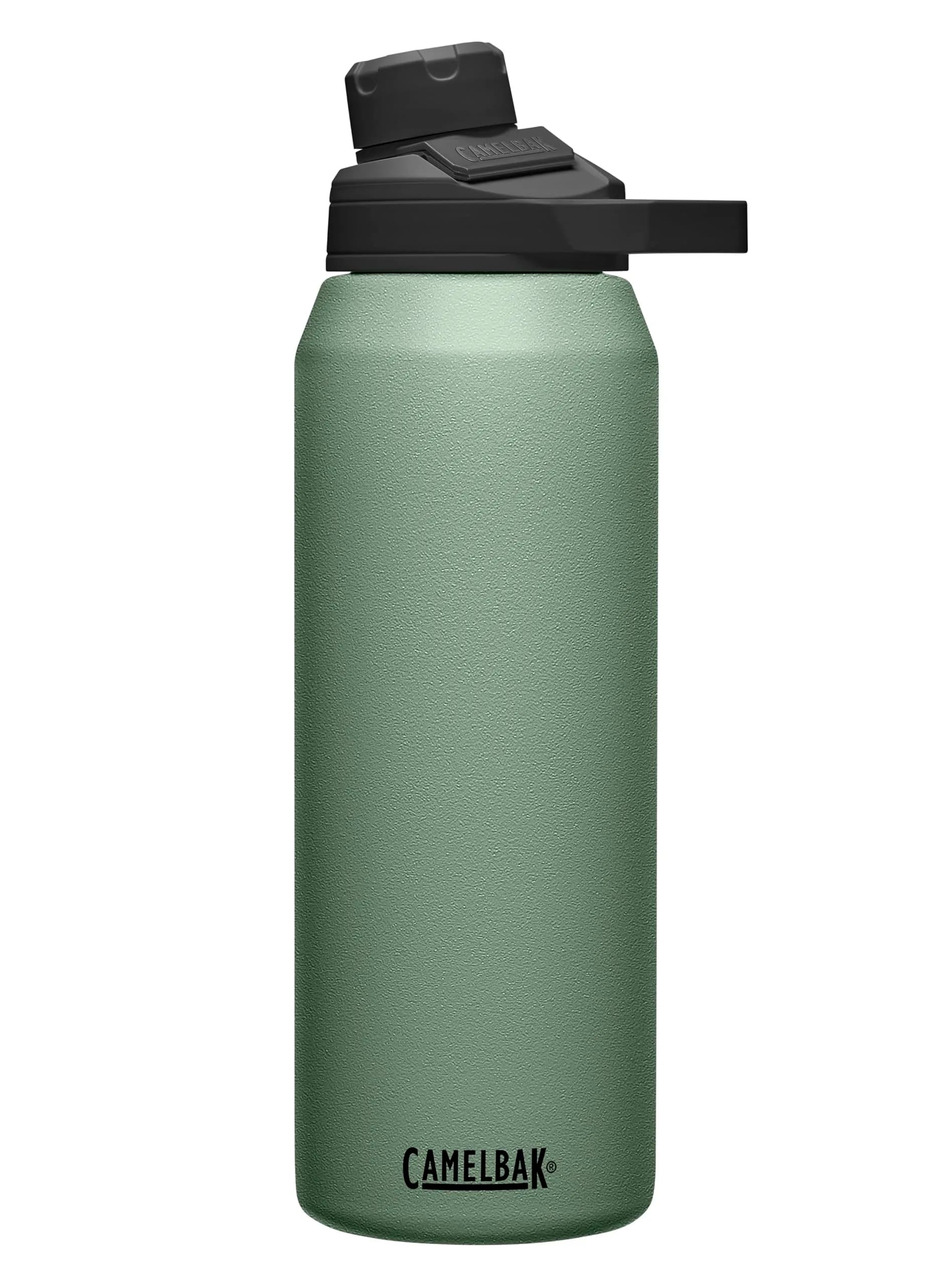CamelBak Chute Mag Stainless Steel Water Bottle 946ml (32oz) | One-Handed Magnetic Cap & 12hr Cold Retention — Moss