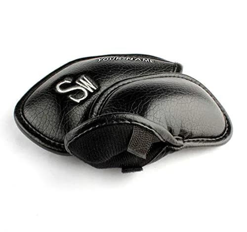 CRAFTSMAN GOLF Custom 12pcs Thick Synthetic Leather Golf Iron Head Covers Set | Personalized, Water-Resistant, Machine Washable thumbnail 4