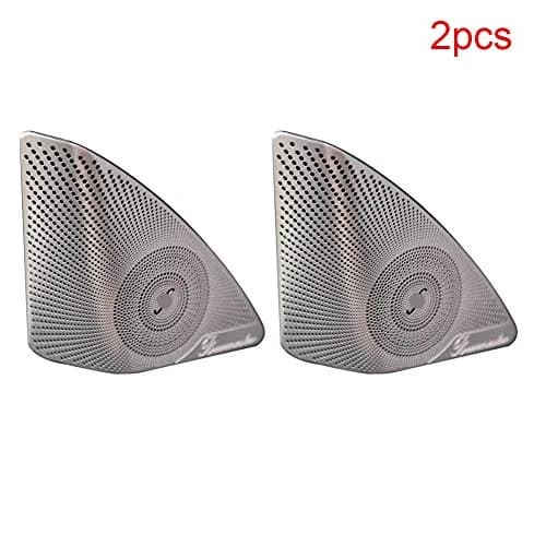Cicony Car Door Speaker Cover Trim for Mercedes Benz W205 2015-2017 | Stainless Steel Matte Finish thumbnail 6