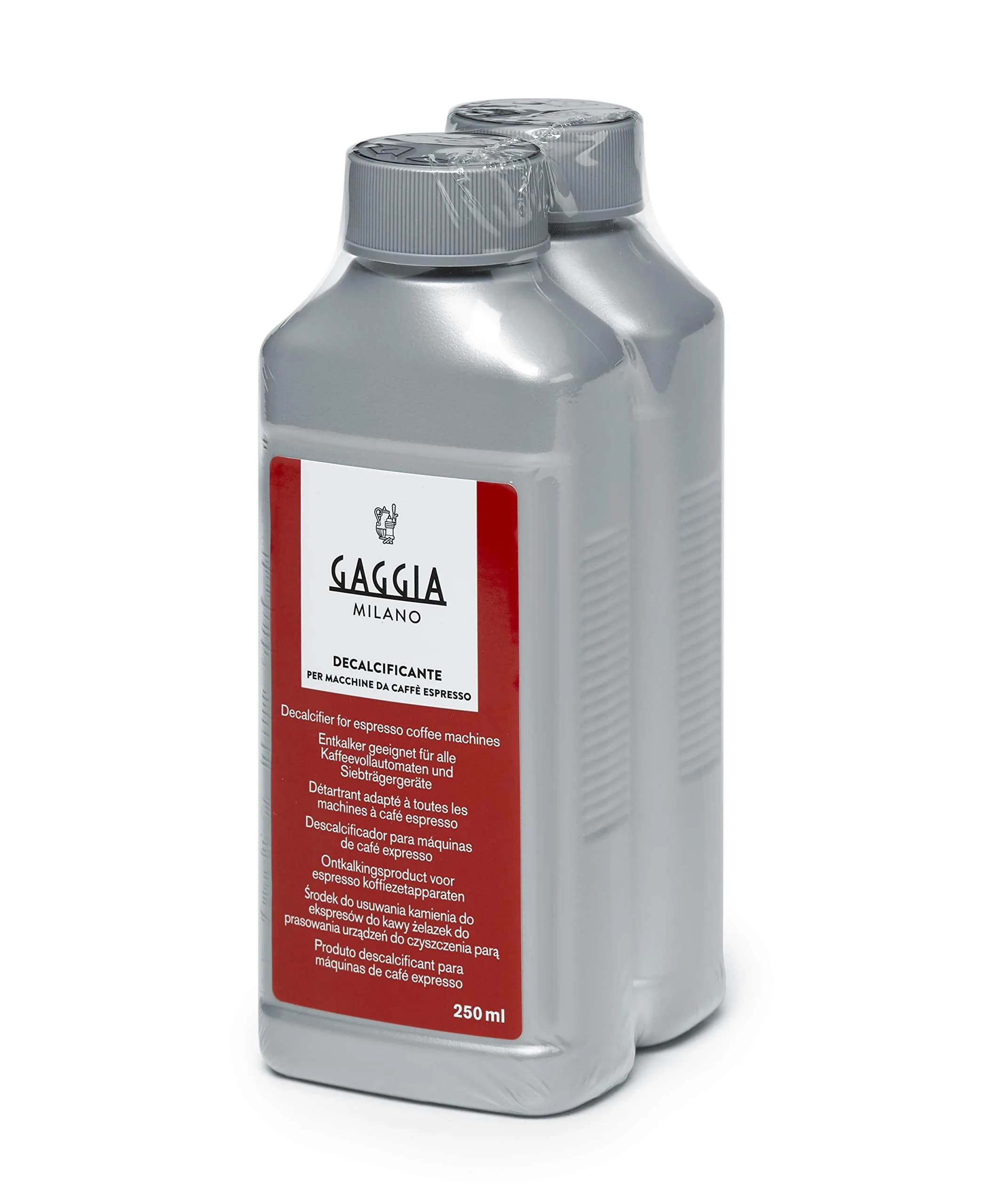 Gaggia Descaler Pack of 2 Units, Plastic | Removes Limescale for All Gaggia Espresso Machines