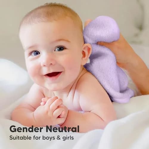 KeaBabies Baby Washcloths 10x10 in Soft Lilac | Ultra-Soft Bamboo Face & Body Cloths thumbnail 8