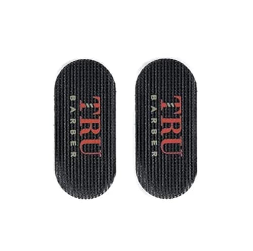 TRU BARBER Hair Grippers 6 Pcs (Black/Red) | No-Slip Styling Clips for All Hair Types thumbnail 3