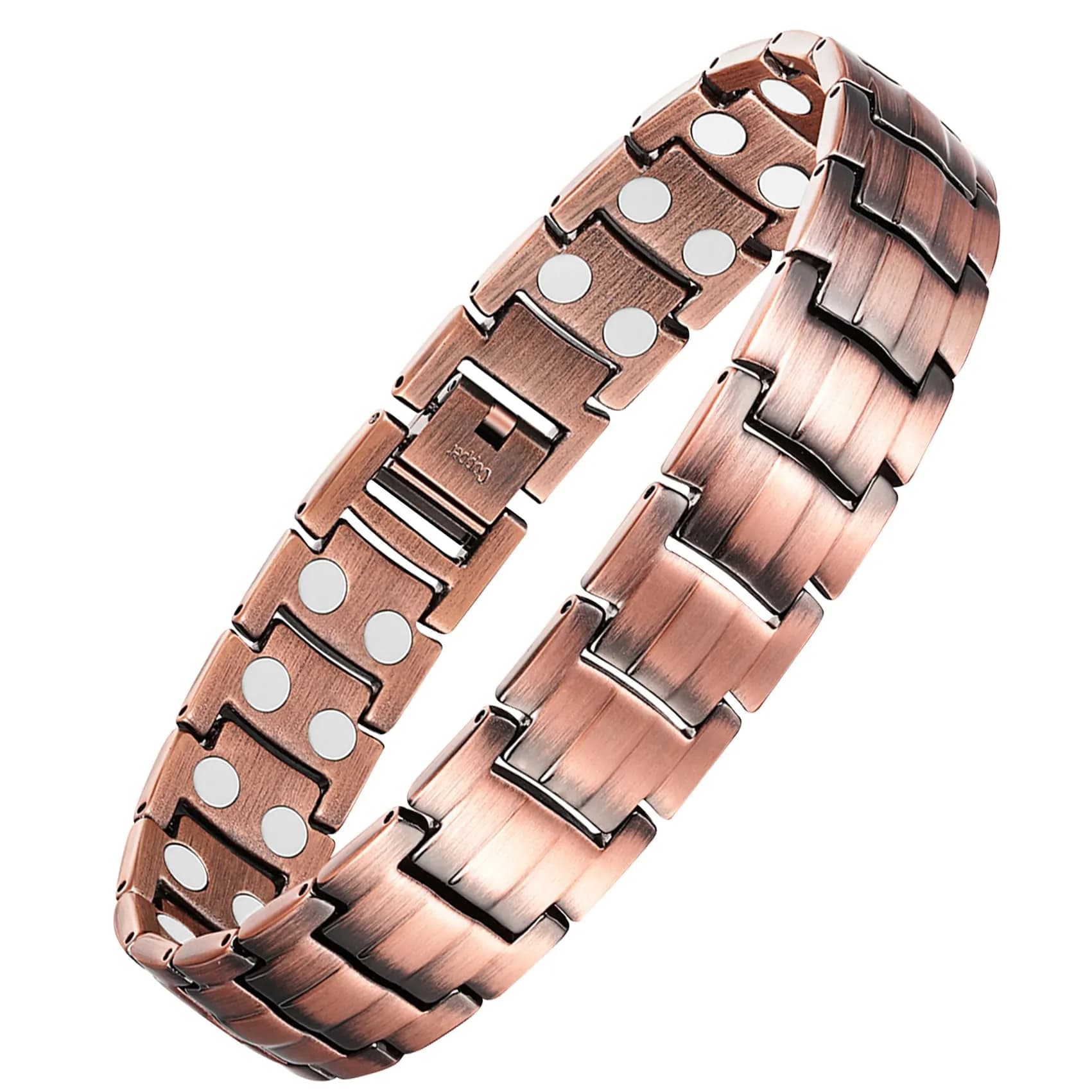 Feraco Copper Magnetic Bracelet for Men | 22cm (8.66") - main product image