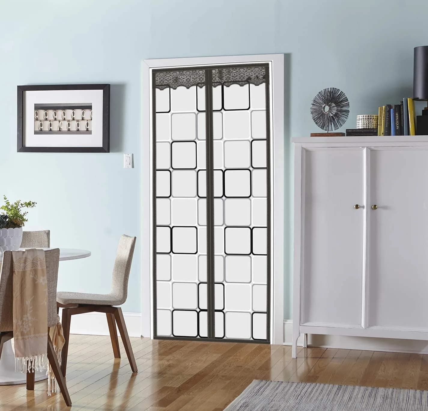 PICK FOR LIFE Insulated Magnetic Door Curtain 36x82 inches | Thermal Winter Door Cover with Magnetic Closure - main product image