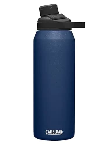 CamelBak Chute Mag Vacuum Insulated Stainless Steel Water Bottle 32oz Navy | Leak-Resistant Cap for Daily Hydration thumbnail 1