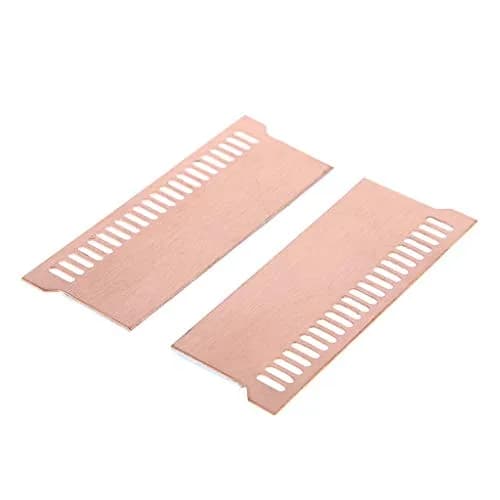 Easycargo Copper RAM Heatsink Kit 63mmx23mm (2-Pack) | Low Profile Cooling for Laptops & Notebooks thumbnail 3
