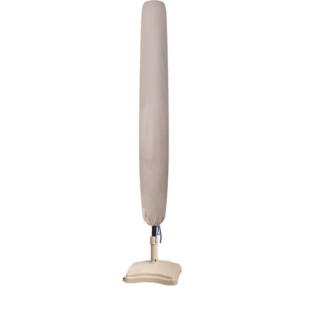 EliteShade Patio Umbrella Cover for 9ft Market Umbrellas | Water Resistant Beige Oxford Fabric