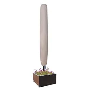 EliteShade Patio Umbrella Cover for 9ft Market Umbrellas | Water Resistant Beige Oxford Fabric thumbnail 7
