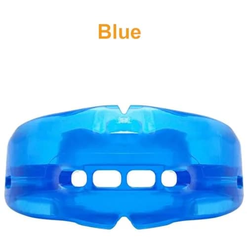 Coolrunner Double Braces Mouth Guard | Youth & Adult Sports Dental Protection in Blue (Silicone, 2 Pack) thumbnail 2