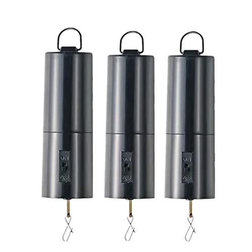 FENELY Battery Operated Wind Spinner Motor 3 Pack Black | 18.3 cm (7.2 in) Height, 4.3 cm (1.7 in) Diameter, 0.2 kg | Spins Up to 30 RPM thumbnail 1