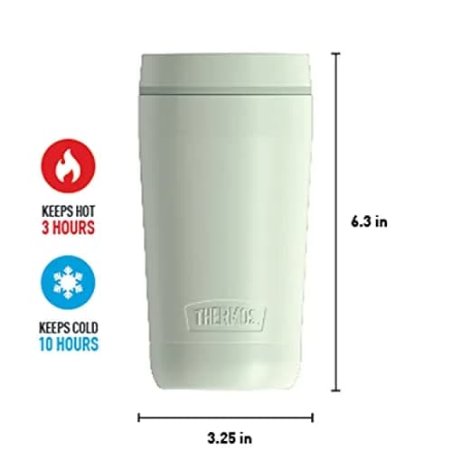 THERMOS ALTA SERIES Stainless Steel Tumbler 12 Ounce (355ml) | Keeps Drinks Hot 3 Hrs, Cold 10 Hrs thumbnail 7