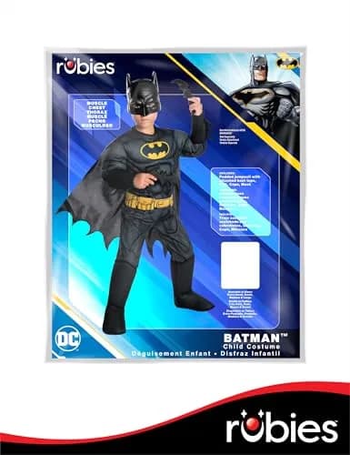 Rubies DC Comics Batman Deluxe Costume for Kids, Boys Large (12-14) | Officially Licensed Superhero Outfit thumbnail 6