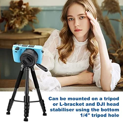 Easy Hood Blue Silicone Camera Case for Sony Alpha A6100 A6300 A6400 Cameras | Protective Skin thumbnail 6