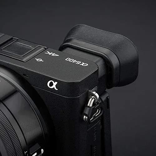 Kiorafoto Extended Eyecup for Sony A6600 A6500 A6400 Cameras | Replaces FDA-EP17 Viewfinder thumbnail 4