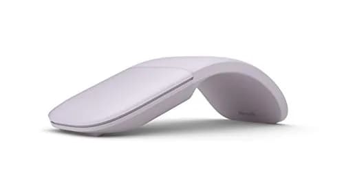 Microsoft Arc Mouse Lilac | Bluetooth Wireless Mouse for PC/Laptop, Desktop | 2.14 inch (5.44 cm) Height thumbnail 1