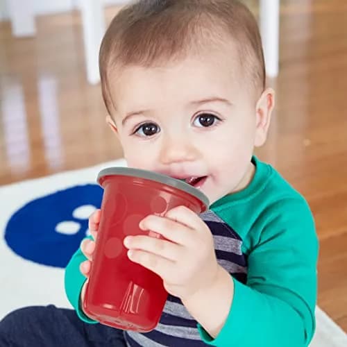 The First Years Take & Toss Spill Proof Sippy Cups - Rainbow Party Pack - 296ml (10 Fl Oz) - 20 Count thumbnail 6