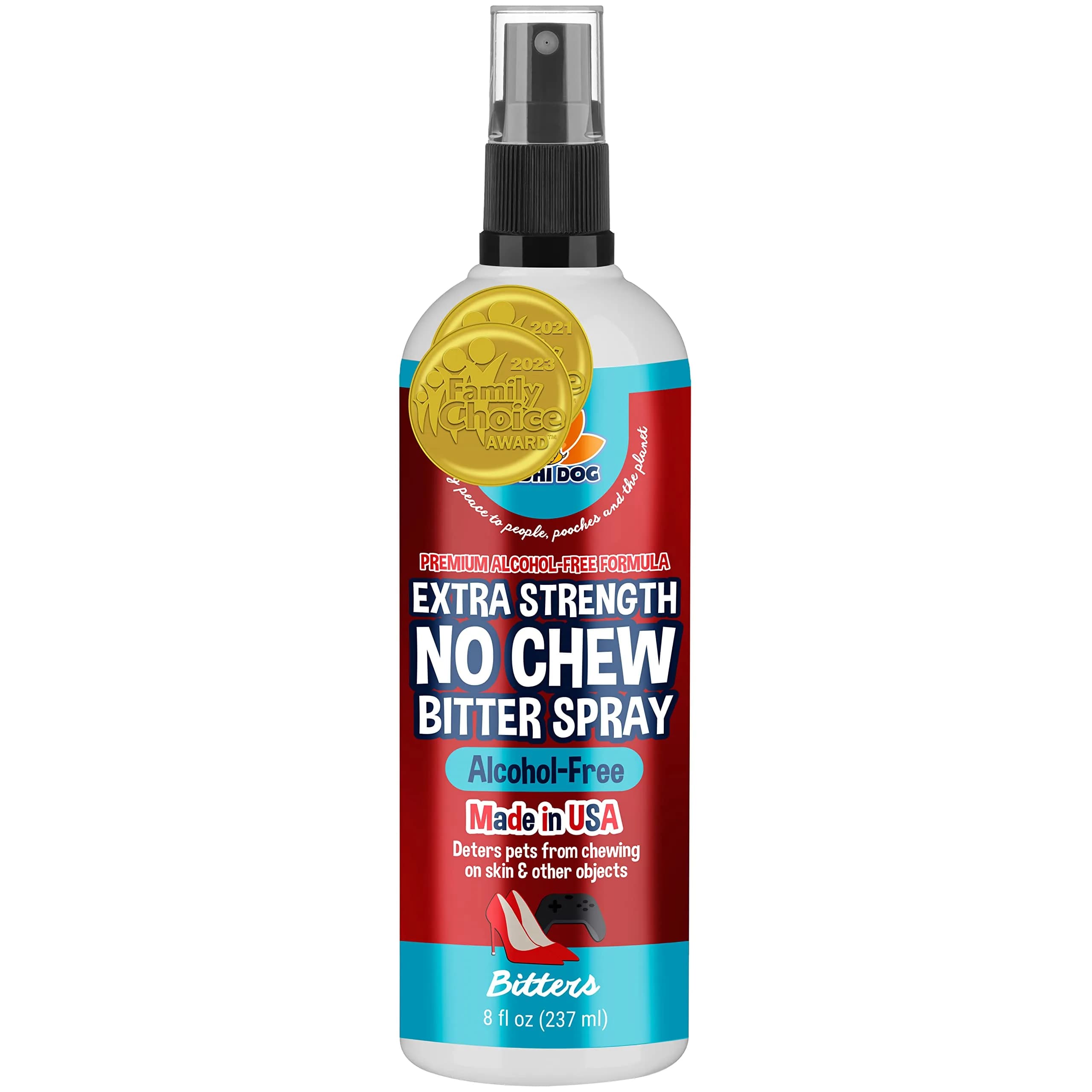 Bodhi Dog Bitter 2-in-1 No Chew & Hot Spot Spray 118ml (4 Fl Oz) | Natural Anti-Chew Remedy for Dogs — 2 in