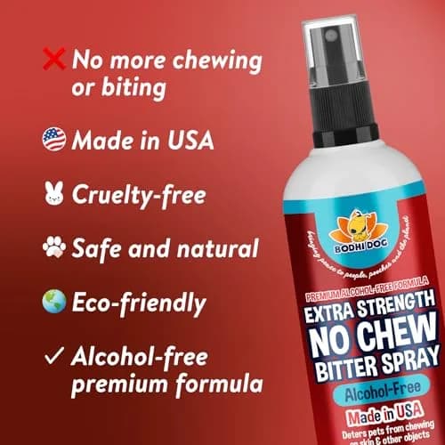 Bodhi Dog Bitter 2-in-1 No Chew & Hot Spot Spray 237ml (8 Fl Oz) | Alcohol-Free Natural Anti-Chew Remedy thumbnail 4