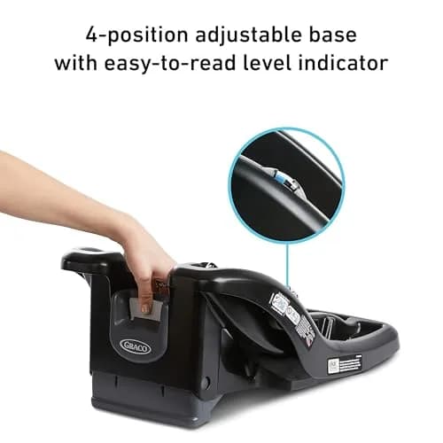 Graco SnugRide Lite Infant Car Seat Base | 4-Position Adjustable, Easy Install, ProtectPlus thumbnail 5